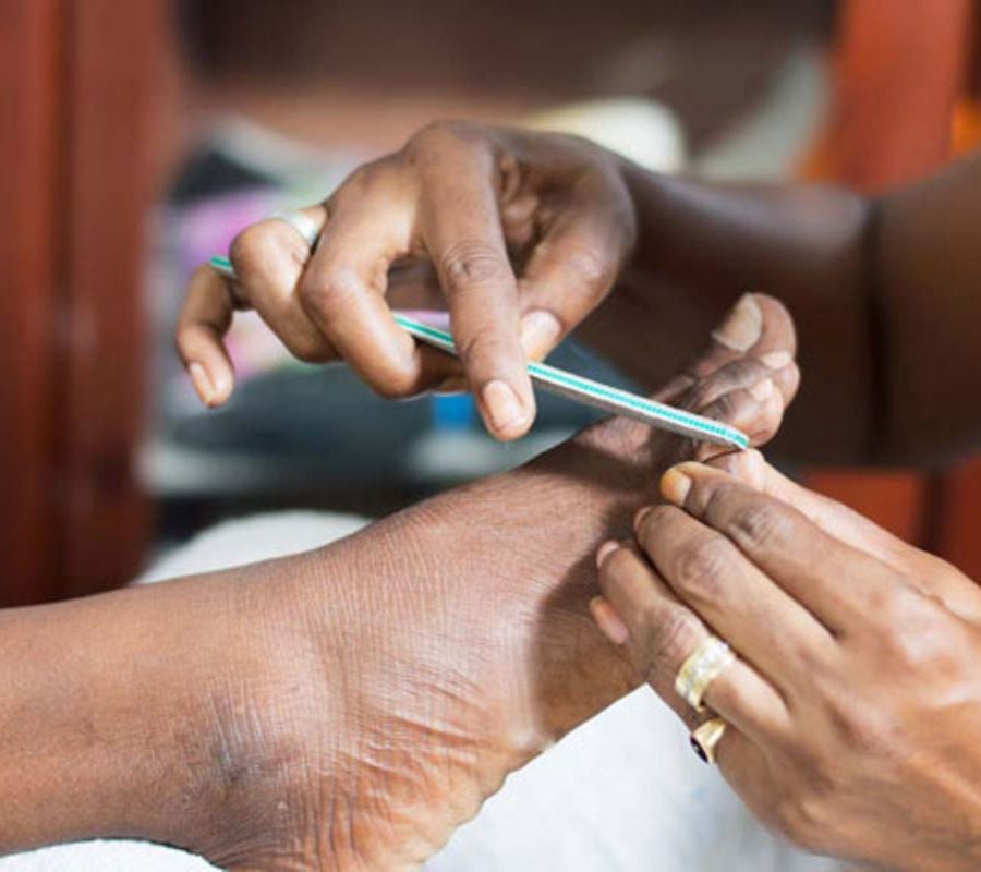 pedicure soft touch spa